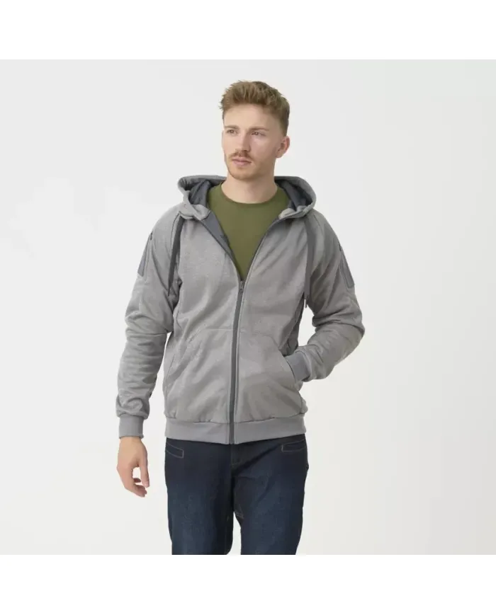 Bluza Helikon Urban Tactical Hoodie (full Zip) Melange Grey