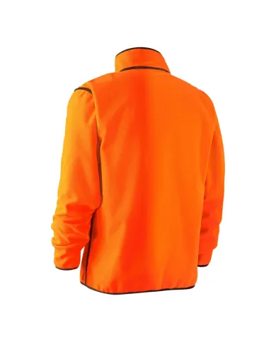 BLUZA DEERHUNTER 5526 Gamekeeper Reversible Fleece Jacket Orange BLUZA DEERHUNTER 5526 Gamekeeper Reversible Fleece Jacket Orange