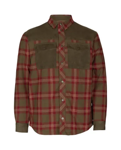 KOSZULA SEELAND Vancouver Shirt Red Check