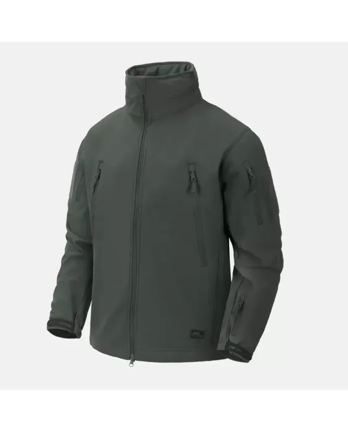 KURTKA HELIKON GUNFIGHTER SHARK SKIN WINDBLOCKER FOLIAGE GREEN