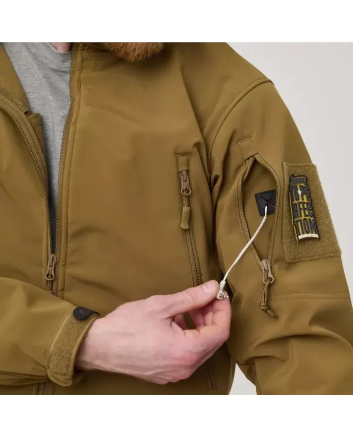 KURTKA HELIKON GUNFIGHTER SHARK SKIN WINDBLOCKER FOLIAGE GREEN