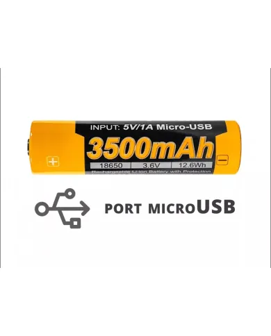 Akumulator Fenix USB ARB-L18U (18650 3500 mAh 3,6V)