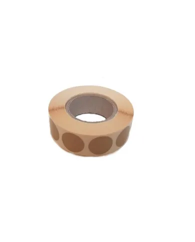 Zaklejki tarczy 20mm Brązowe 1000szt