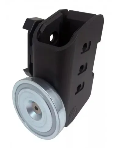 ŁADOWNICA DOUBLE ALPHA - XIP POUCH WITH MAGNET, BLACK