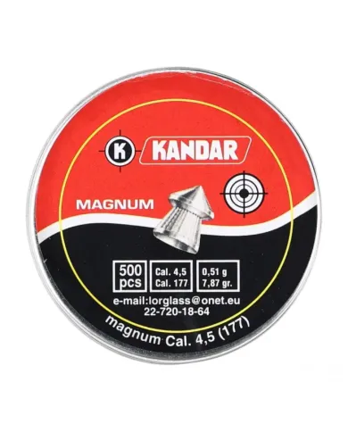 Śrut diabolo Kandar Magnum 4,5/500 molet