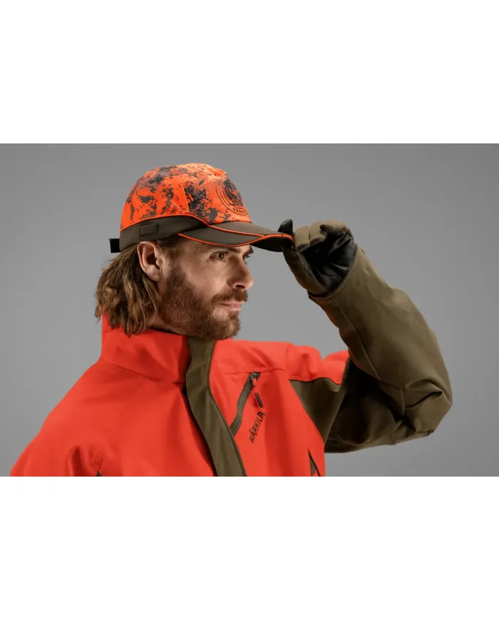 CZAPKA HARKILA WILDBOAR PRO LIGHT CAP AXIS MSP ORANGE BLAZE/SHADOW BROWN