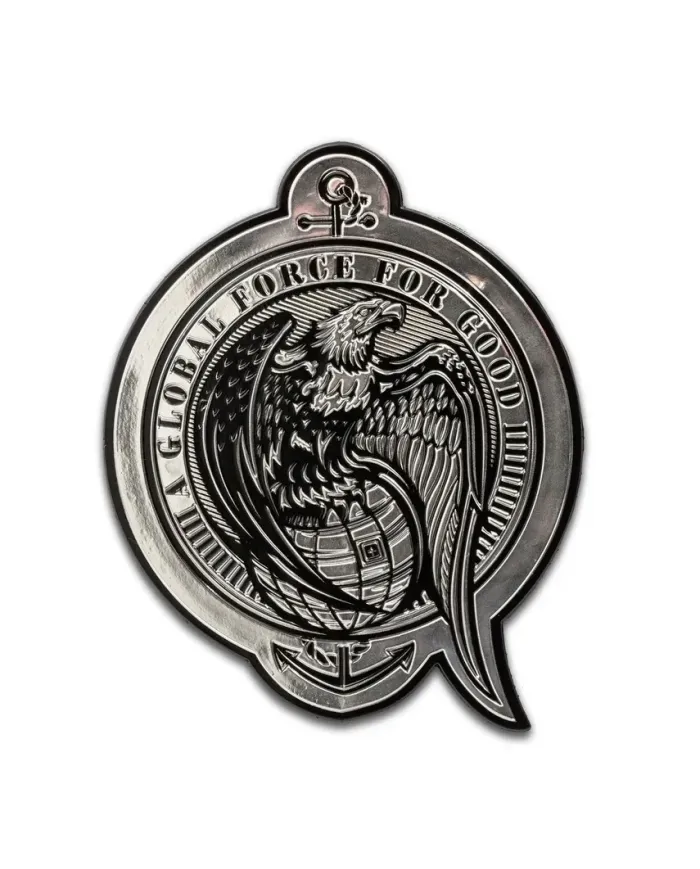 PATCH 5.11 GLOBAL EAGLE PATCH 040 SILVER