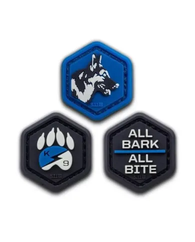 PATCH 5.11 K9 HEX PATCH 676 BLUE