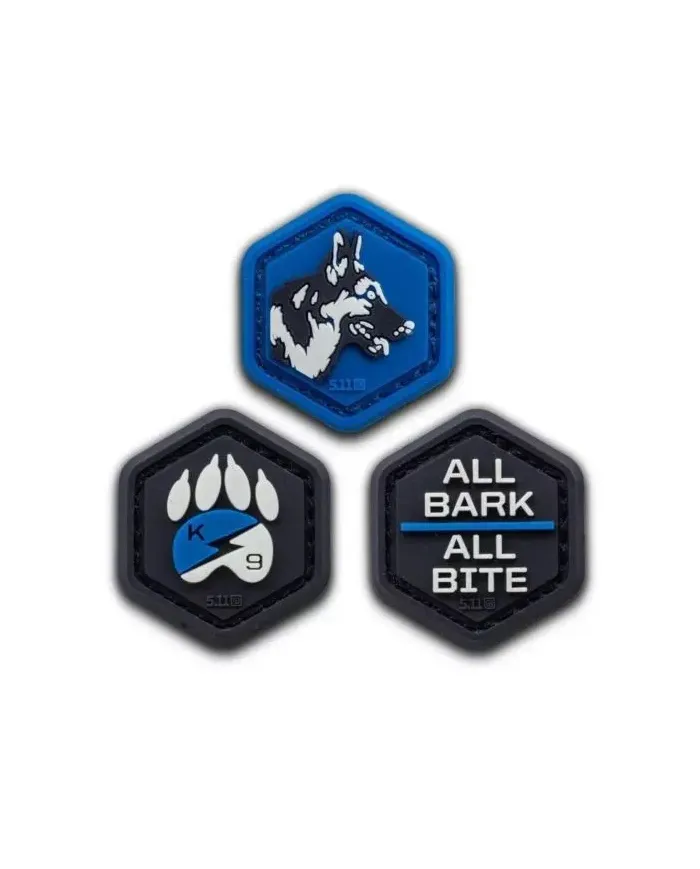 PATCH 5.11 K9 HEX PATCH 676 BLUE