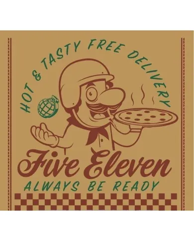 PATCH 5.11 PIZZA BOX PATCH 108 BROWN