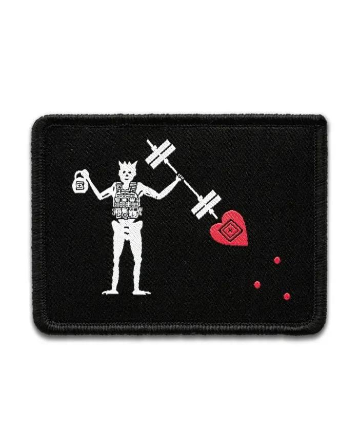 PATCH 5.11 BLACK BEARDS WORKOUT PATCH 019 BLACK