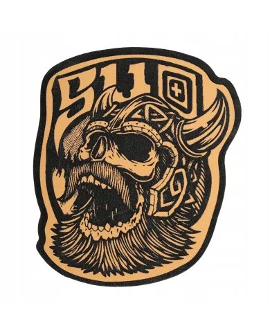 PATCH 5.11 VIKING PATCH 250 BRWN LEATHER PATCH 5.11 VIKING PATCH 250 BRWN LEATHER