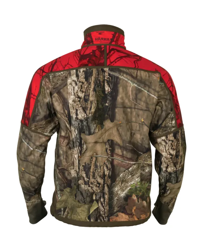 Bluza Harkila Kamko camo reversible WSP fleece jacket Hunting green/mossy oak break-up Country