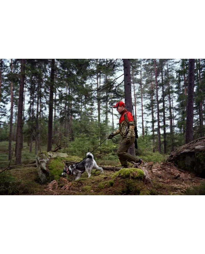 Bluza Harkila Kamko camo reversible WSP fleece jacket Hunting green/mossy oak break-up Country