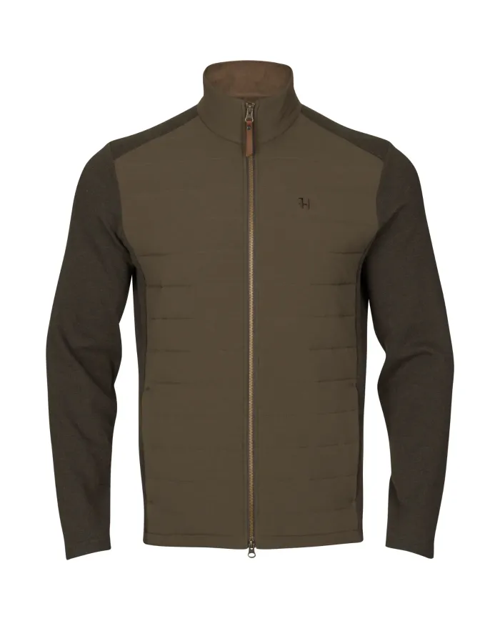 Bluza Harkila Sandhem Pro Insulated cardigan Willow green