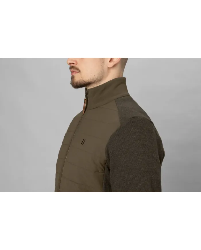 Bluza Harkila Sandhem Pro Insulated cardigan Willow green