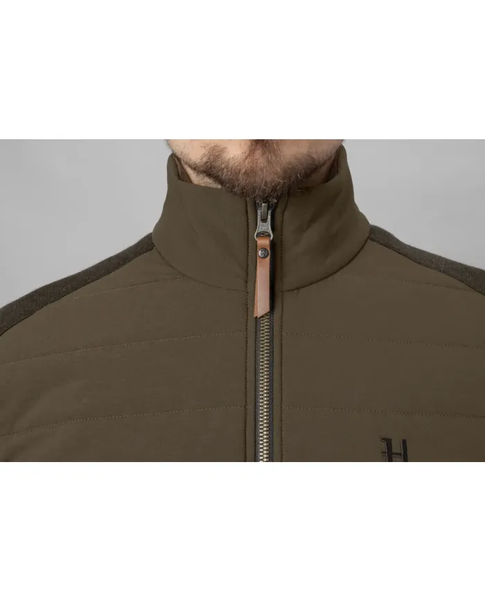 Bluza Harkila Sandhem Pro Insulated cardigan Willow green