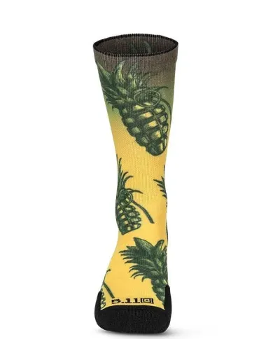 SKARPETKI 5.11 SOCK AND AWE PNPL GRND 2 999 MULTI