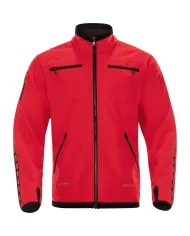 BLUZA POLAROWA HARKILA KAMKO FLEECE BROWN/RED