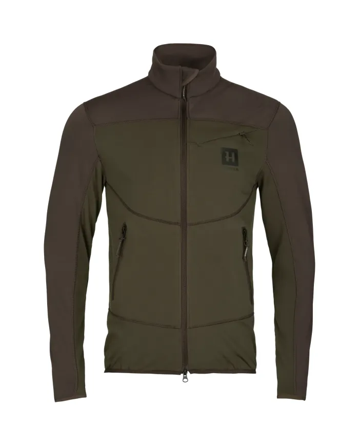 Bluza Harkila Olaf fleece Jacket Willow Green/Shadow Grey