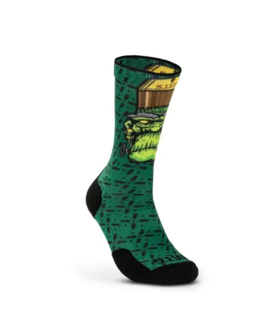 SKARPETKI 5.11 SOCK AND AWE CREW BRAIN 194 GREEN