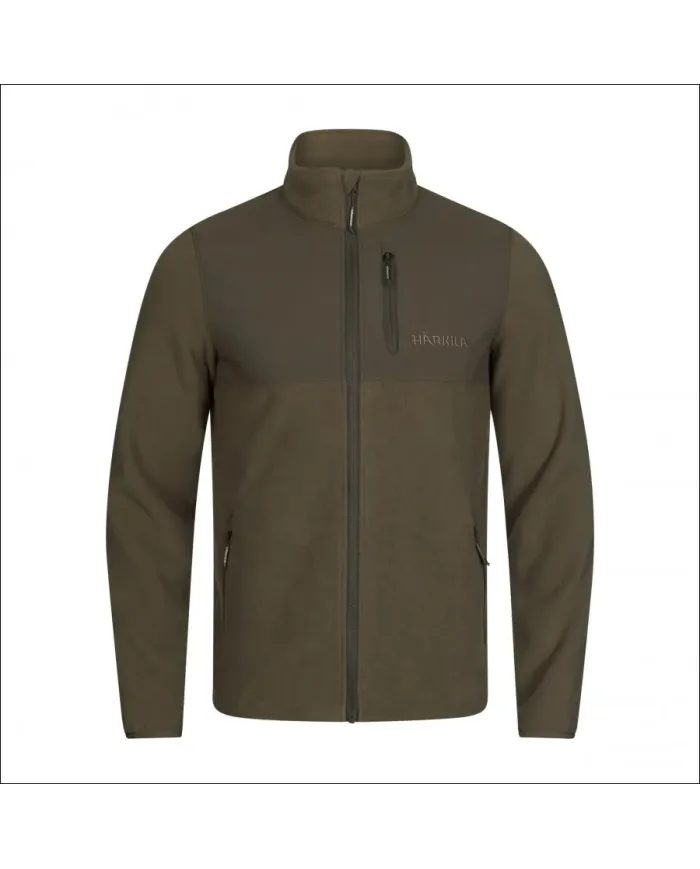 Bluza polarowa Harkila Fjell fleece jacket Willow green