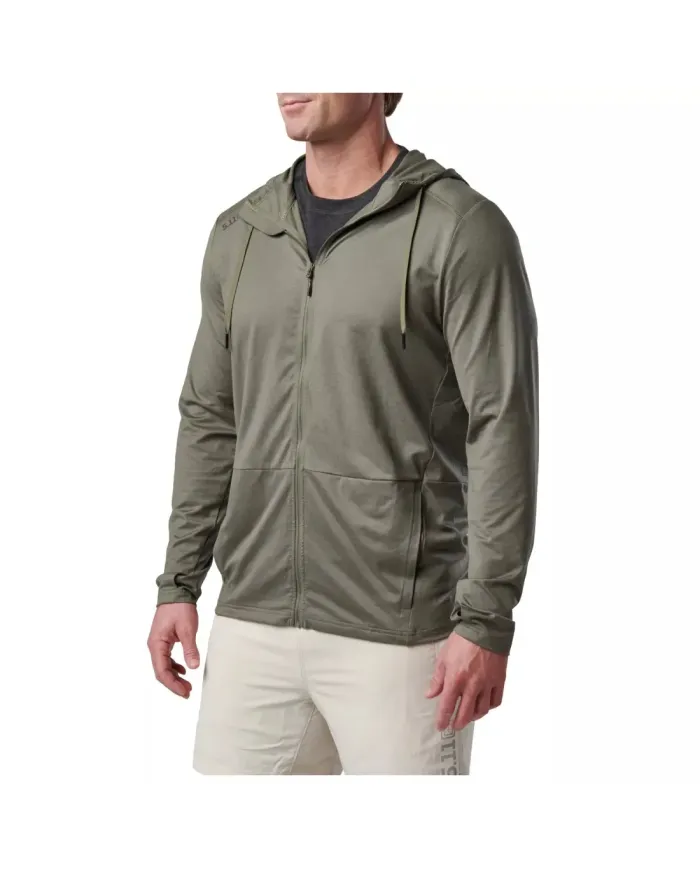 BLUZA 5.11 PT-R FORGED FULL ZIP 831 SAGE GREEN