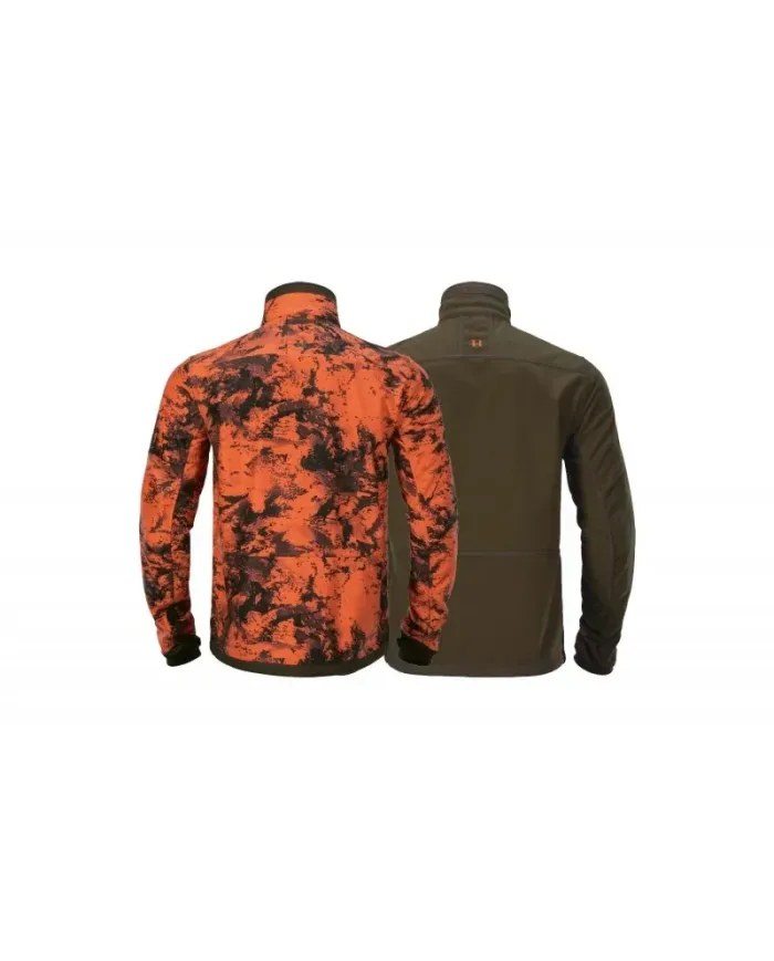Bluza Harkila Wildboar Pro Reversible WSP jacket Willow green/AXISMSP®Wildboar orange