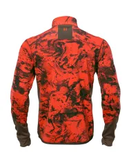 Bluza Harkila Wildboar Pro camo fleece jacket AXIS MSP®Wildboar orange/Shadow brown