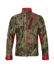 Bluza Harkila Moose Hunter 2.0 fleece jacket MossyOak®Break-Up Country®/MossyOak®Red