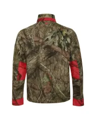 Bluza Harkila Moose Hunter 2.0 fleece jacket MossyOak®Break-Up Country®/MossyOak®Red