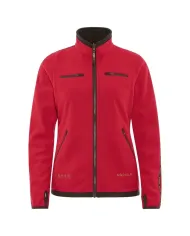 BLUZA POLAROWA HARKILA KAMKO FLEECE WOMEN BROWN/RED