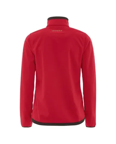 BLUZA POLAROWA HARKILA KAMKO FLEECE WOMEN BROWN/RED