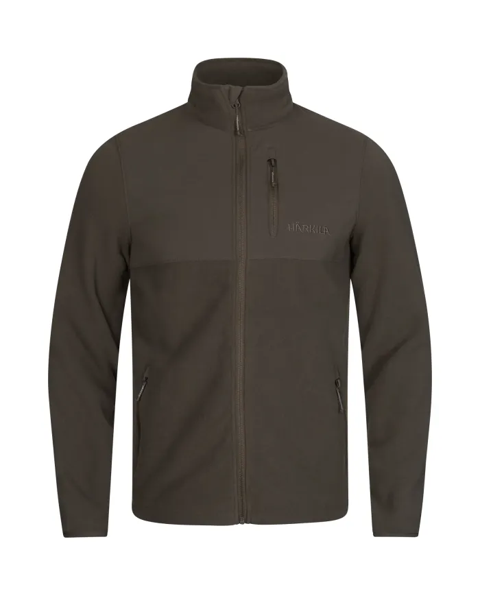 Bluza polarowa Harkila Fjell fleece jacket Shadow brown