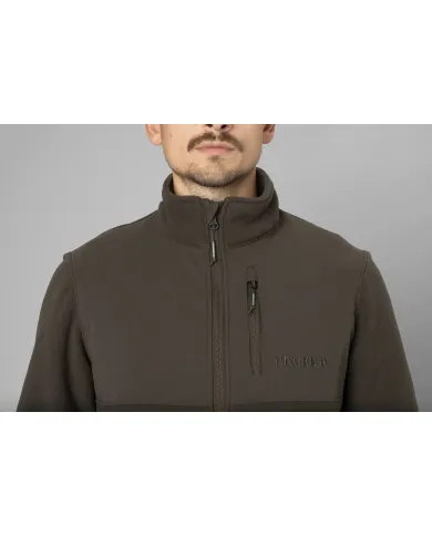 Bluza polarowa Harkila Fjell fleece jacket Shadow brown