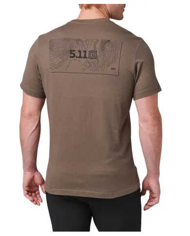 KOSZULKA 5.11 COORDINATE SS TEE MAJOR BROWN