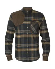 Koszula HARKILA Jarne shooting L/S shirt Dark olive