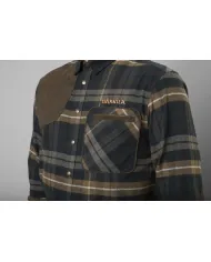 Koszula HARKILA Jarne shooting L/S shirt Dark olive