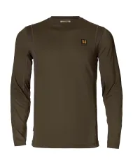 Koszulka HARKILA Forest Hunter L/S t-shirt Hunting green/Shadow brown