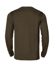 Koszulka HARKILA Forest Hunter L/S t-shirt Hunting green/Shadow brown