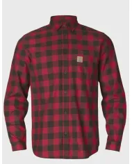 Koszula HARKILA Scandinavian L/S shirt Red check