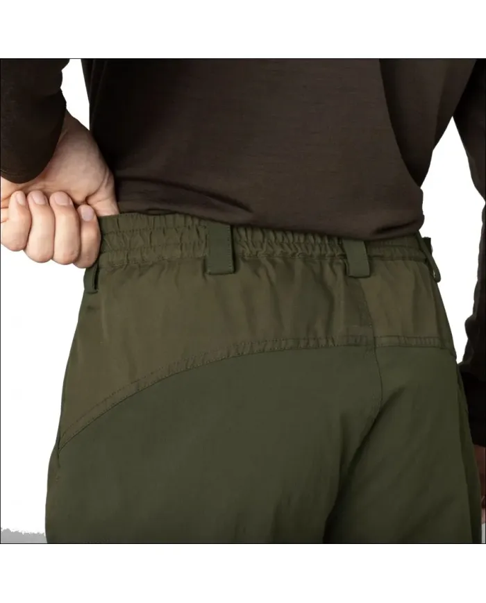 SPODNIE HARKILA FJELL TROUSERS FOREST NIGHT/ROSIN