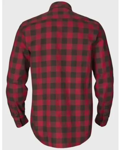 Koszula HARKILA Scandinavian L/S shirt Red check