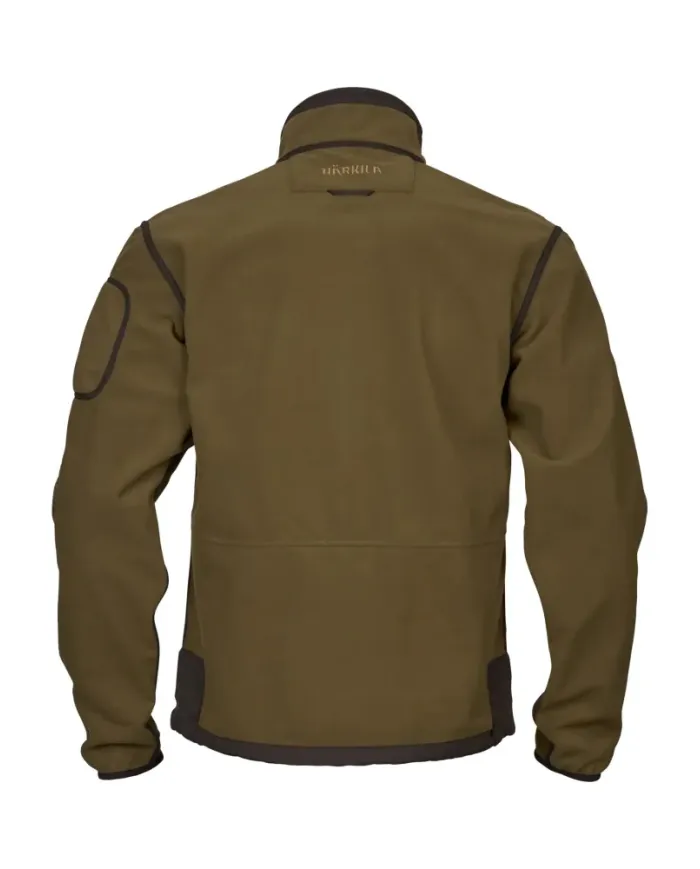 BLUZA POLAROWA HARKILA KAMKO FLEECE Dark Olive/ Arabian Spice