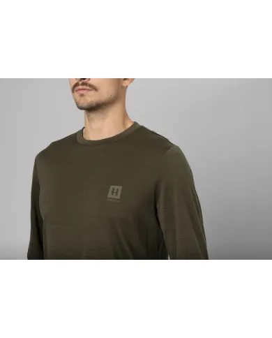 Bielizna Termo HARKILA Base All Season L/S t-shirt Willow green