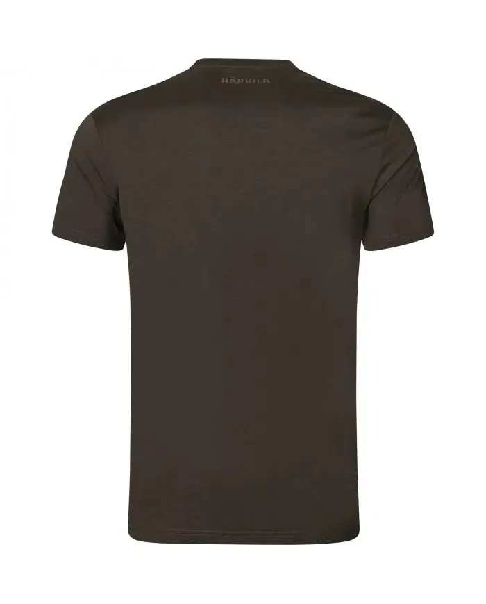 Bielizna Termo HARKILA Base All Season S/S t-shirt Shadow brown