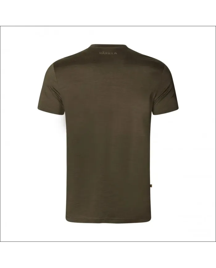Bielizna Termo HARKILA Base All Season S/S t-shirt Willow green