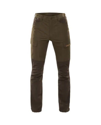 Spodnie Damskie Harkila Scandinavian trousers Wilow green/Deep brown