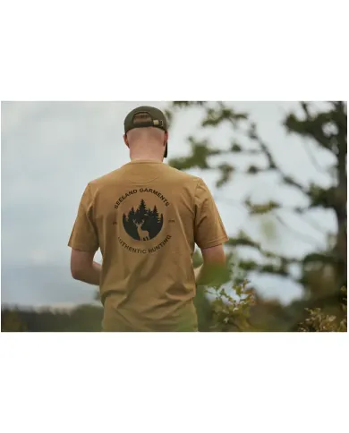 KOSZULKA HARKILA SAKER ANTIQUE BRONZE MELANGE