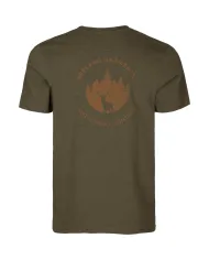 KOSZULKA HARKILA SAKER PINE GREEN MELANGE